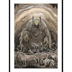 Poster Gallerix Nilas Offer Julbocken II av John Bauer