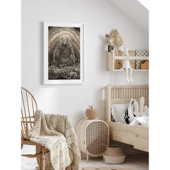 Poster Gallerix Nilas Offer Julbocken II av John Bauer