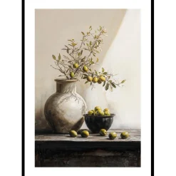 Poster Gallerix Olive Branch Still Life