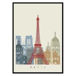 Poster Gallerix Paris Landmarks