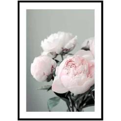 Poster Gallerix Pink peonies No1