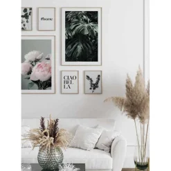 Poster Gallerix Pink peonies No1
