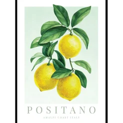Poster Gallerix Positano Amalfi Lemons