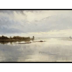 Poster Gallerix River Landscape By Ferdynand Ruszczyc