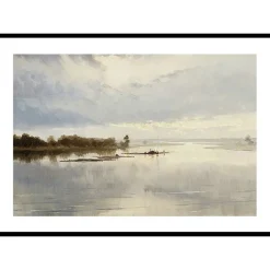 Poster Gallerix River Landscape By Ferdynand Ruszczyc