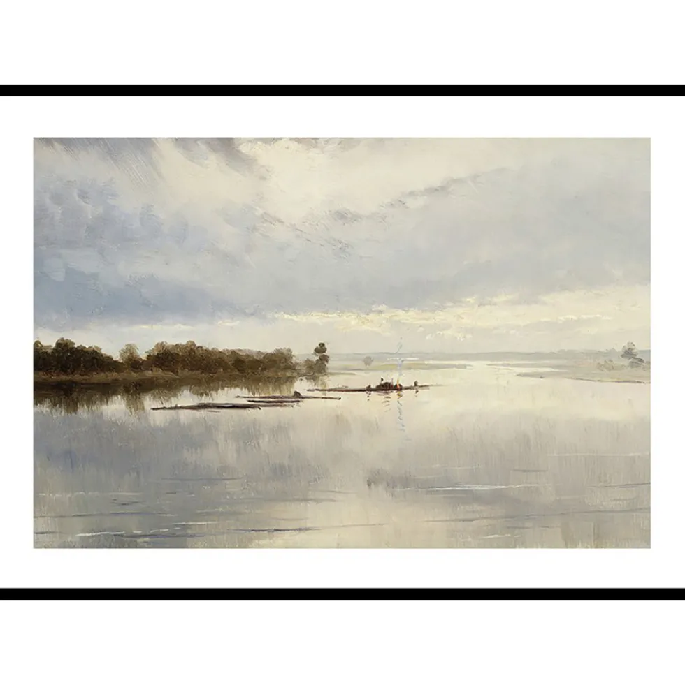 Poster Gallerix River Landscape By Ferdynand Ruszczyc