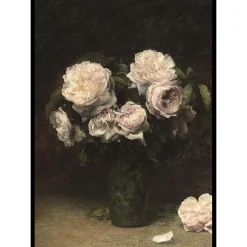 Poster Gallerix Roses Dans Un Verre 1877 By Henri Fantin-Latour