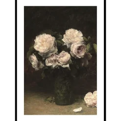 Poster Gallerix Roses Dans Un Verre 1877 By Henri Fantin-Latour