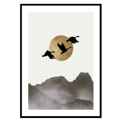 Poster Gallerix Silhouette No3