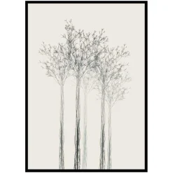 Poster Gallerix Sketched Trees