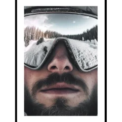 Poster Gallerix Ski Goggles