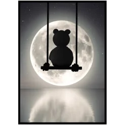 Poster Gallerix Teddy Moon