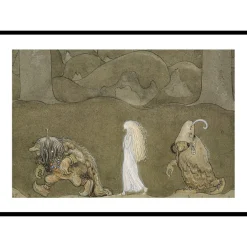 Poster Gallerix The Princess And The Troll By John Bauer