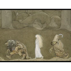Poster Gallerix The Princess And The Troll By John Bauer