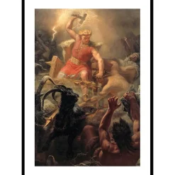 Poster Gallerix Tors Strid med Jättarna By Marten Eskil Winge