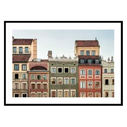 Poster Gallerix Town Houses In Warsaw