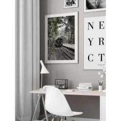 Poster Gallerix Train By Railroad