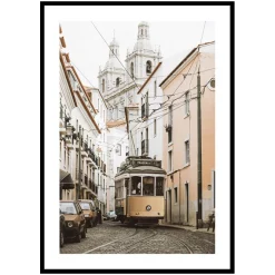 Poster Gallerix Tram In Lisbon