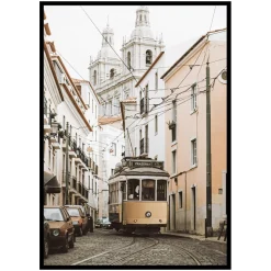 Poster Gallerix Tram In Lisbon