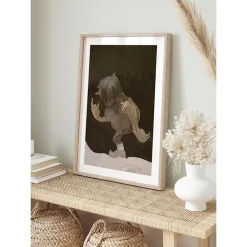 Poster Gallerix Troll på vandring av John Bauer