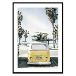 Poster Gallerix Venice Beach Surf Van
