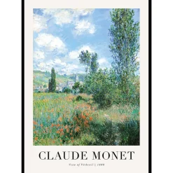 Poster Gallerix View Of Vetheuil 1880 By Claude Monet