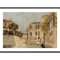 Poster Gallerix Vue De Venise By Arnold Scheffer