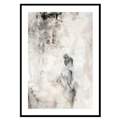 Poster Gallerix Watercolor Lines No2