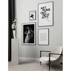 Poster Gallerix Yawning Lion