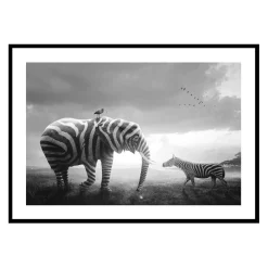 Poster Gallerix Zebraphant