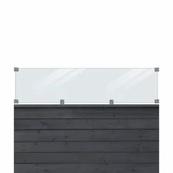 Profilstaket PLUS Klink Med Glas 174 x 125 cm