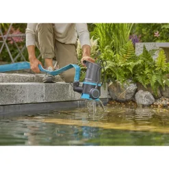 Pump Gardena 20000 Basic Dränkbar Set För Rent & Smutsigt Vatten