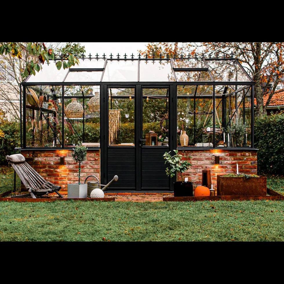 Rabattkant Skotte Garden Corten Odlingskant Corten, 18x100 cm
