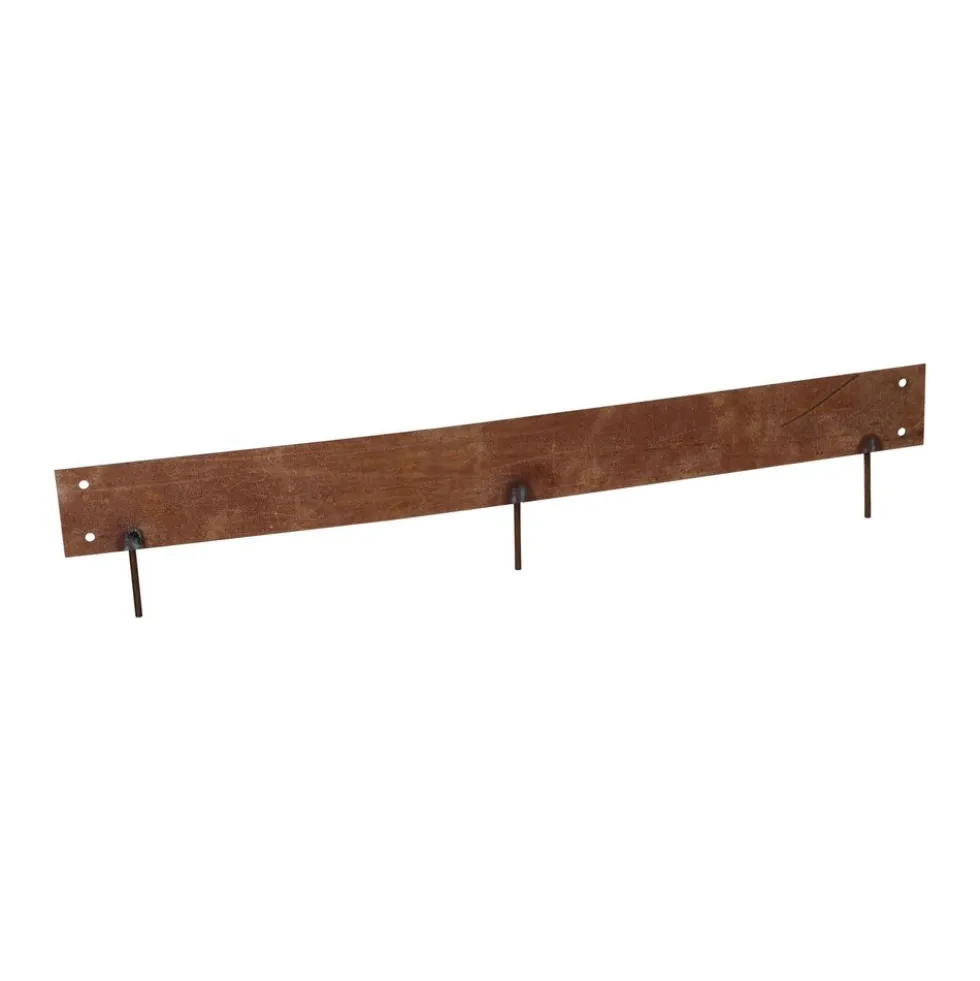 Rabattkant Skotte Garden Corten Odlingskant Corten, 18x100 cm