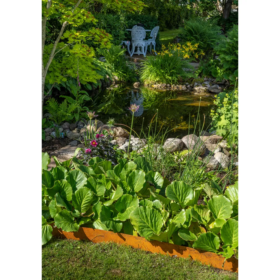 Rabattkant Skotte Garden Corten Gräskant 110 cm