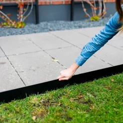 Rabattkant Skotte Garden Svart 26X100 cm