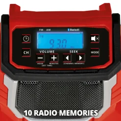 Radio Einhell TC-RA 18 Li BT - Solo Sladdlös utan Batteri