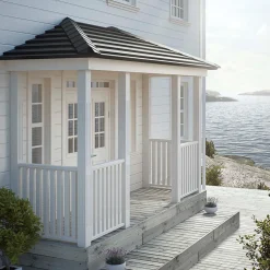 Räckespelare Jabo Spårad 66x900 mmVit