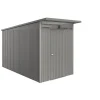 Redskapsbod Biohort Avantgarde Eco A4 Metallic Kvartsgrå Standarddörr