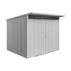 Redskapsbod Biohort Avantgarde Eco A6 Metallic Silver Dubbeldörr