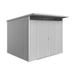 Redskapsbod Biohort Avantgarde Eco A6 Metallic Silver Dubbeldörr