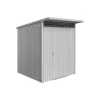 Redskapsbod Biohort Avantgarde Eco A1 Metallic Silver Standarddörr