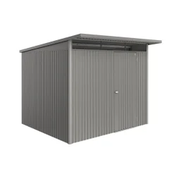 Redskapsbod Biohort Avantgarde Eco A6 Metallic Kvartsgrå Standarddörr