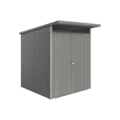 Redskapsbod Biohort Avantgarde Eco A1 Metallic Kvartsgrå Dubbeldörr