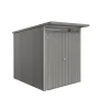 Redskapsbod Biohort Avantgarde Eco A2 Metallic Kvartsgrå Dubbeldörr