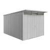 Redskapsbod Biohort Avantgarde Eco A8 Metallic Silver Dubbeldörr