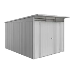 Redskapsbod Biohort Avantgarde Eco A8 Metallic Silver Dubbeldörr