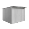 Redskapsbod Biohort Avantgarde Eco A7 Metallic Silver Dubbeldörr