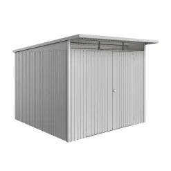 Redskapsbod Biohort Avantgarde Eco A7 Metallic Silver Dubbeldörr