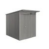 Redskapsbod Biohort Avantgarde Eco A2 Metallic Kvartsgrå Standarddörr